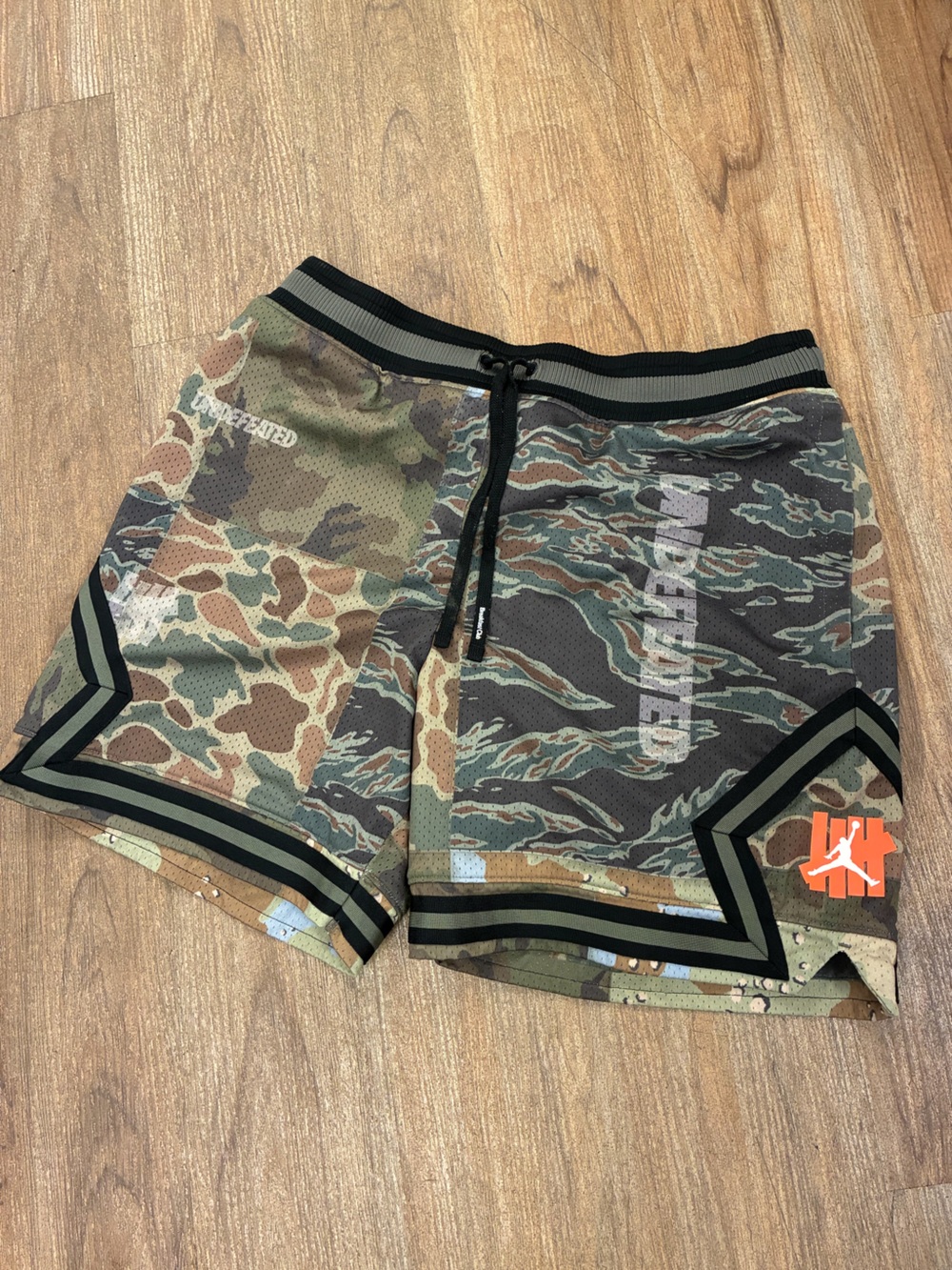 Jordan x Undefeated mesh shorts